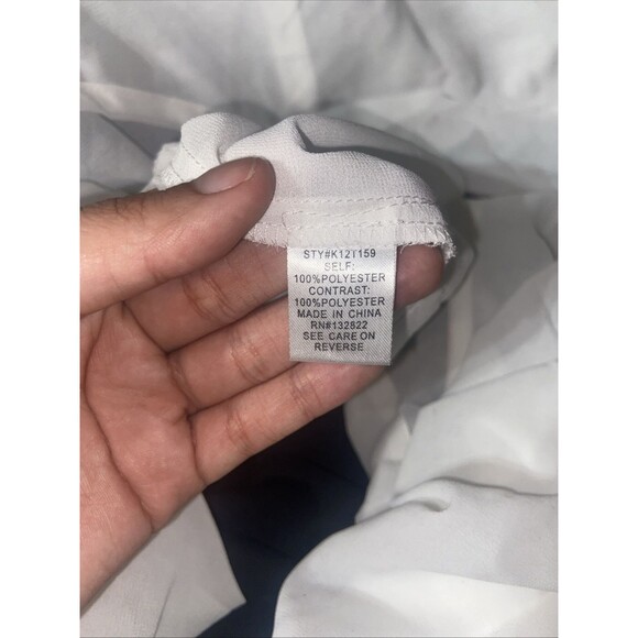 NWT Wax Couture White Open Front Cardigan Vest see measurements - Picture 9 of 10